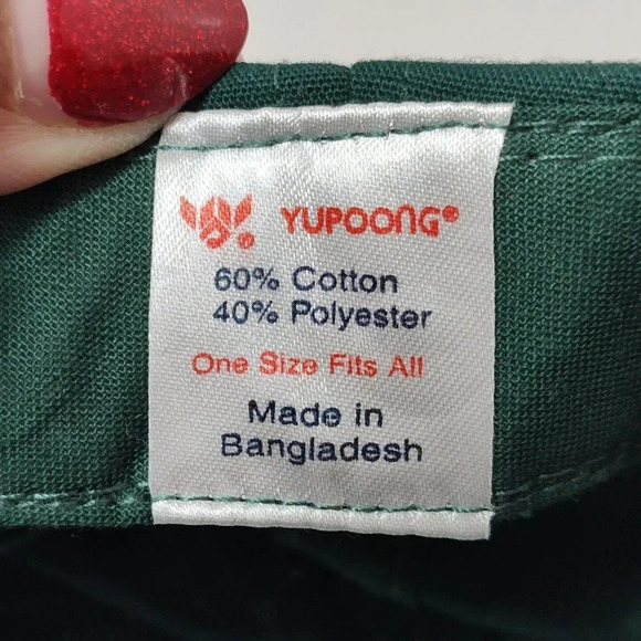 Yupoong Berico Baseball Trucker Cap Hat Adult One Size Strap Back Green - Picture 5 of 6